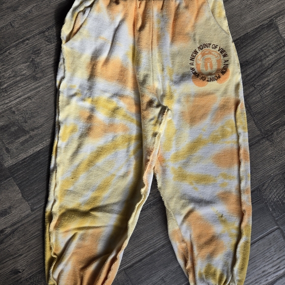 Disney Orange and Yellow Tie-Dye Joggers - Picture 4 of 5